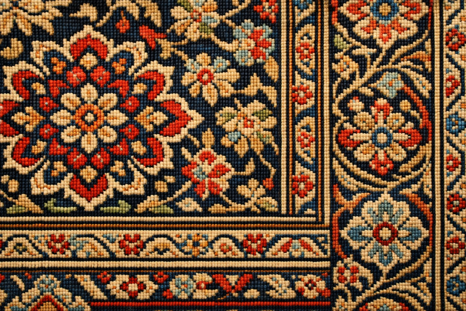 Konturen betonen – Musterlinien wieder klar sichtbar machen