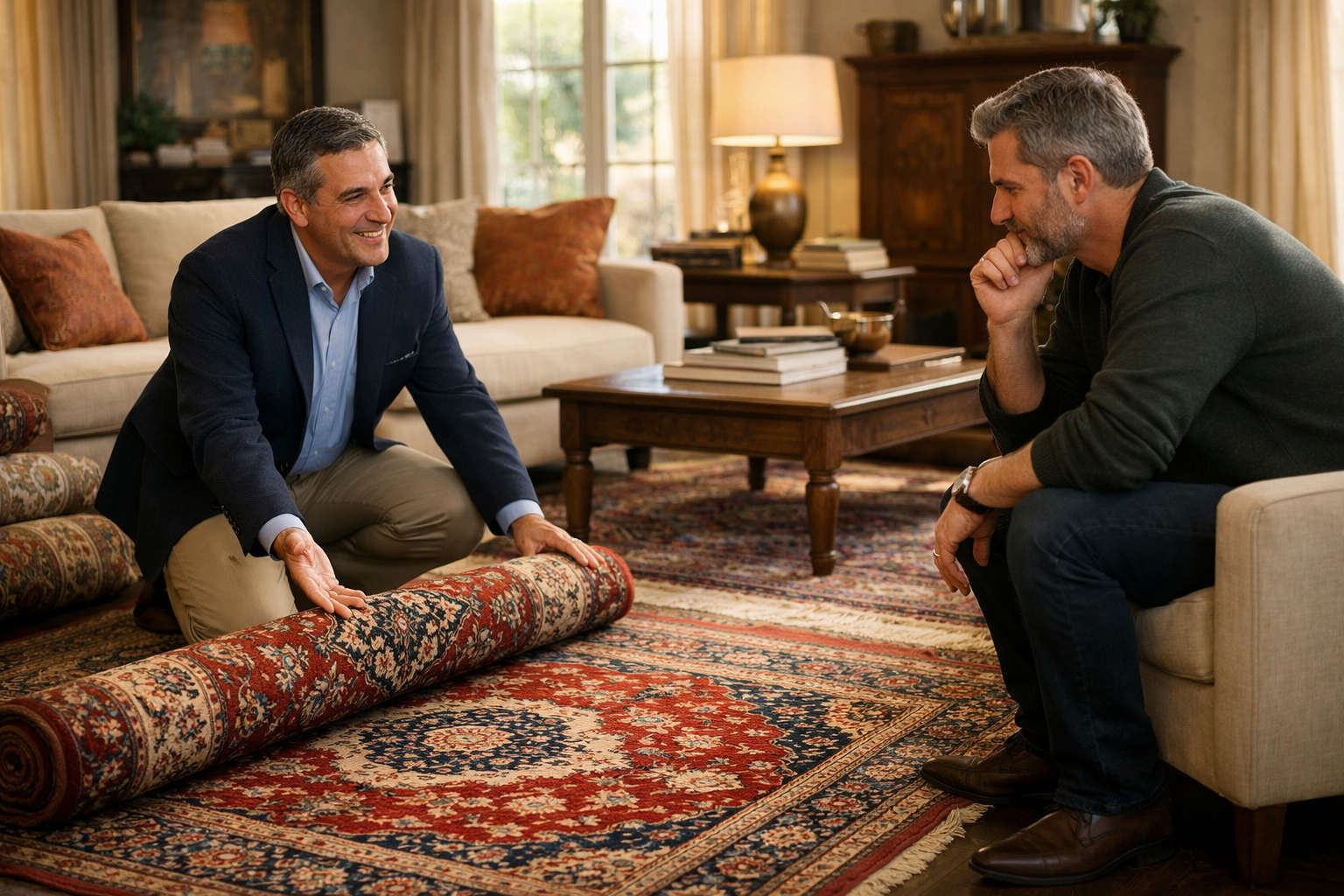 Beratung – Teppich passend zu Raum und Stil auswählen