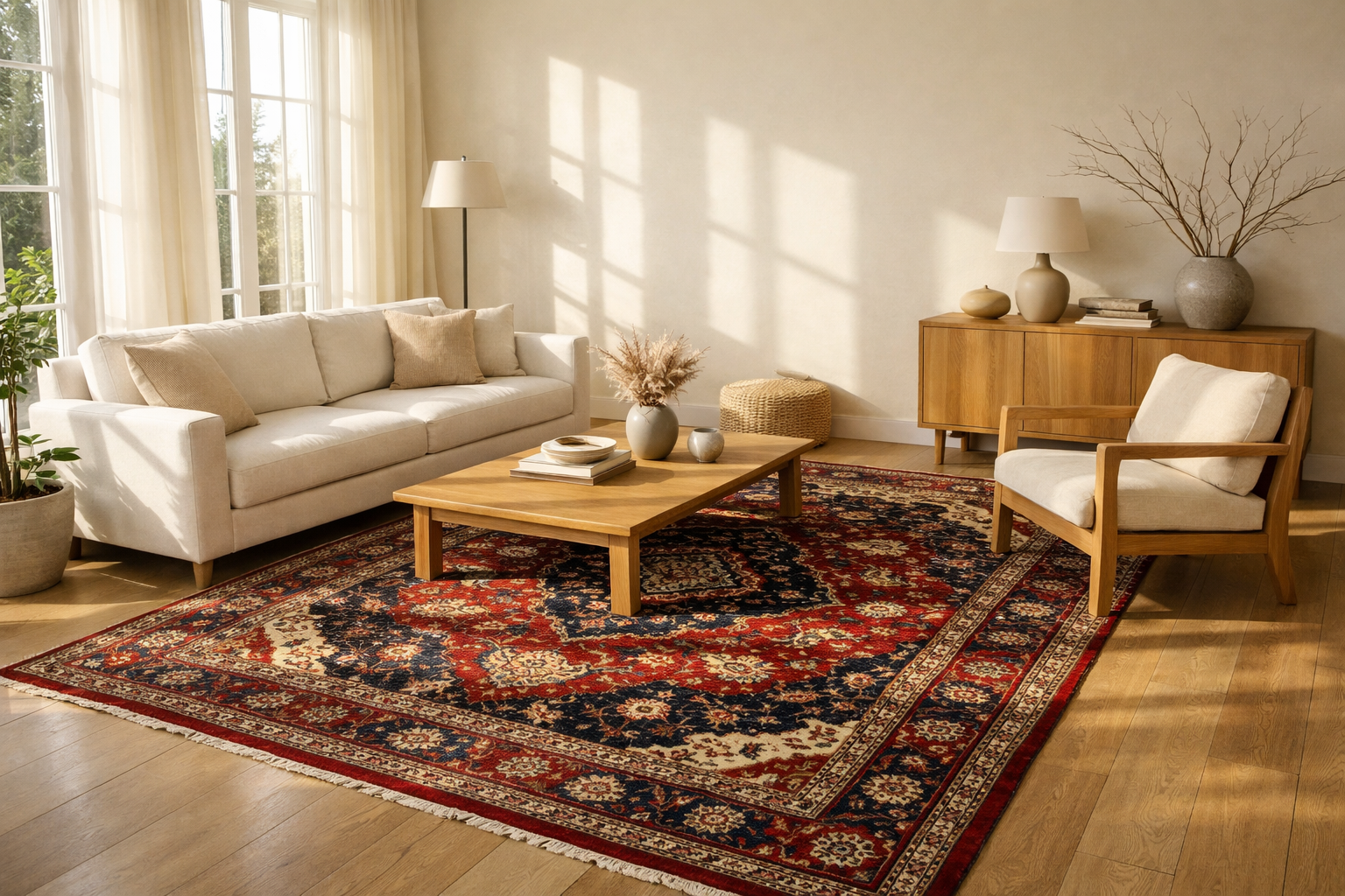 Orientteppich Auswahl – Farbwirkung und Raumgefühl