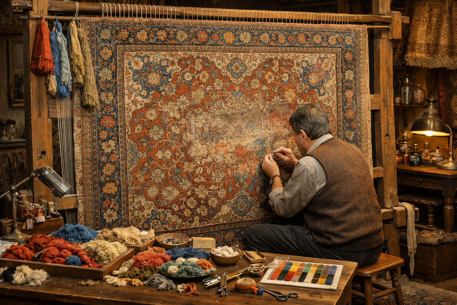 Restauration – alte Orientteppiche erhalten und aufarbeiten