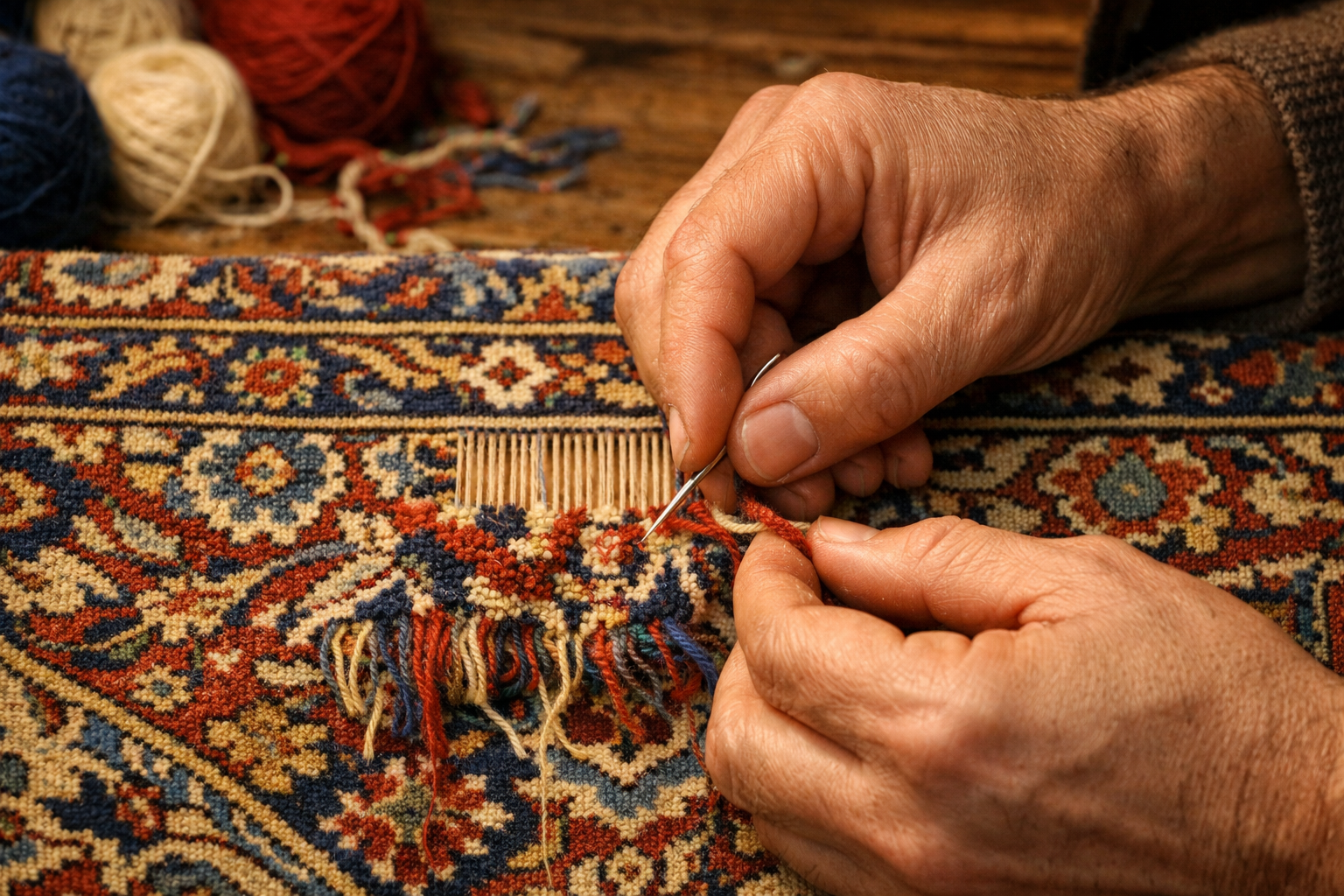 Originalgetreu ergänzen – Muster und Farben abstimmen