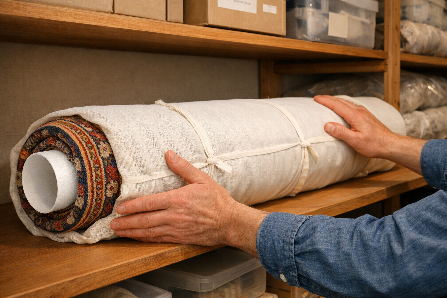 Lagerung & Prävention – Motten vermeiden bei Teppichen